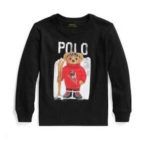 Polo Bear Winter Shirt sz 5 Long Sleeve Polo Bear Tee